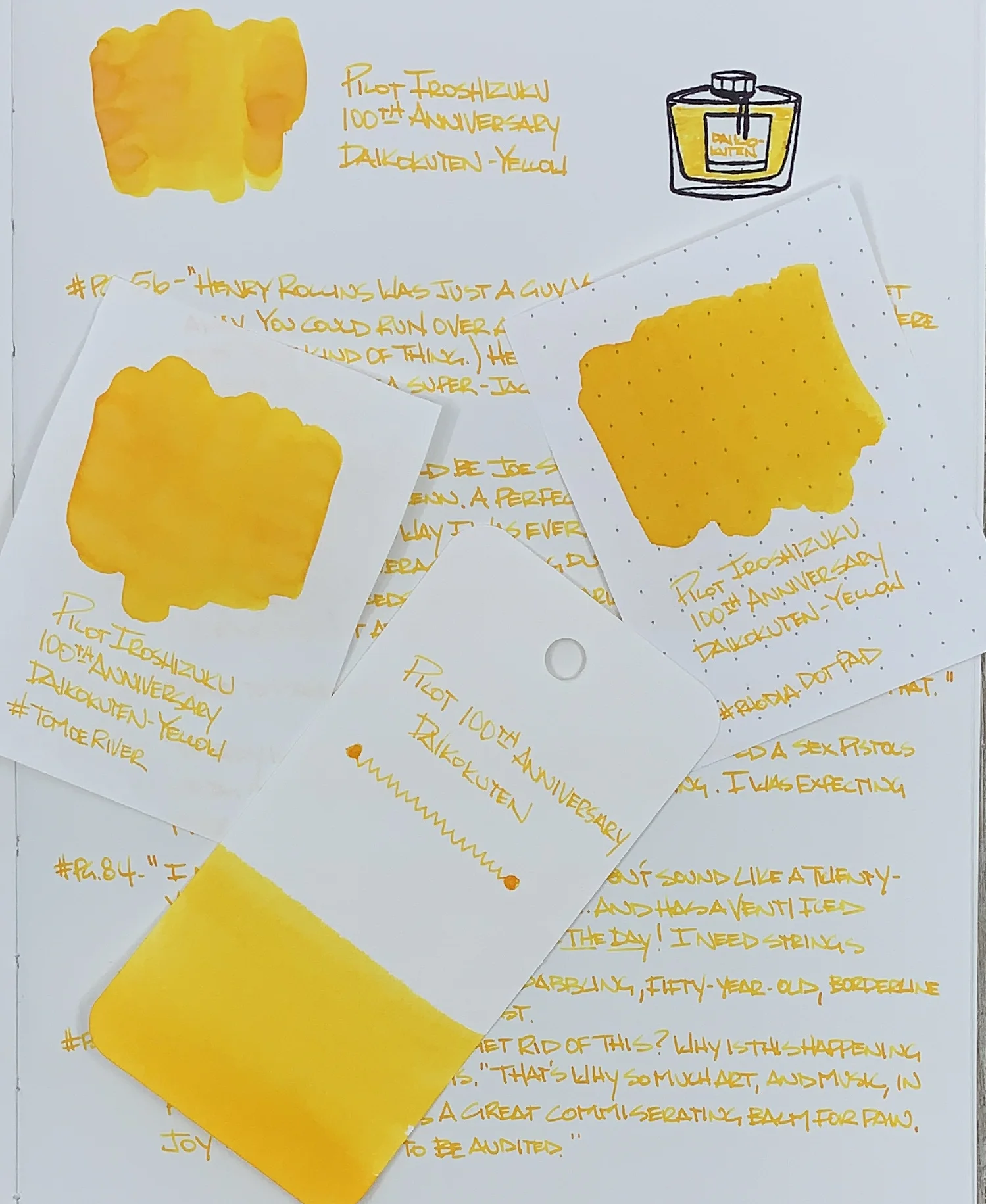Pilot Iroshizuku 100th Anniversary Daikokuten Ink Review — The Pen